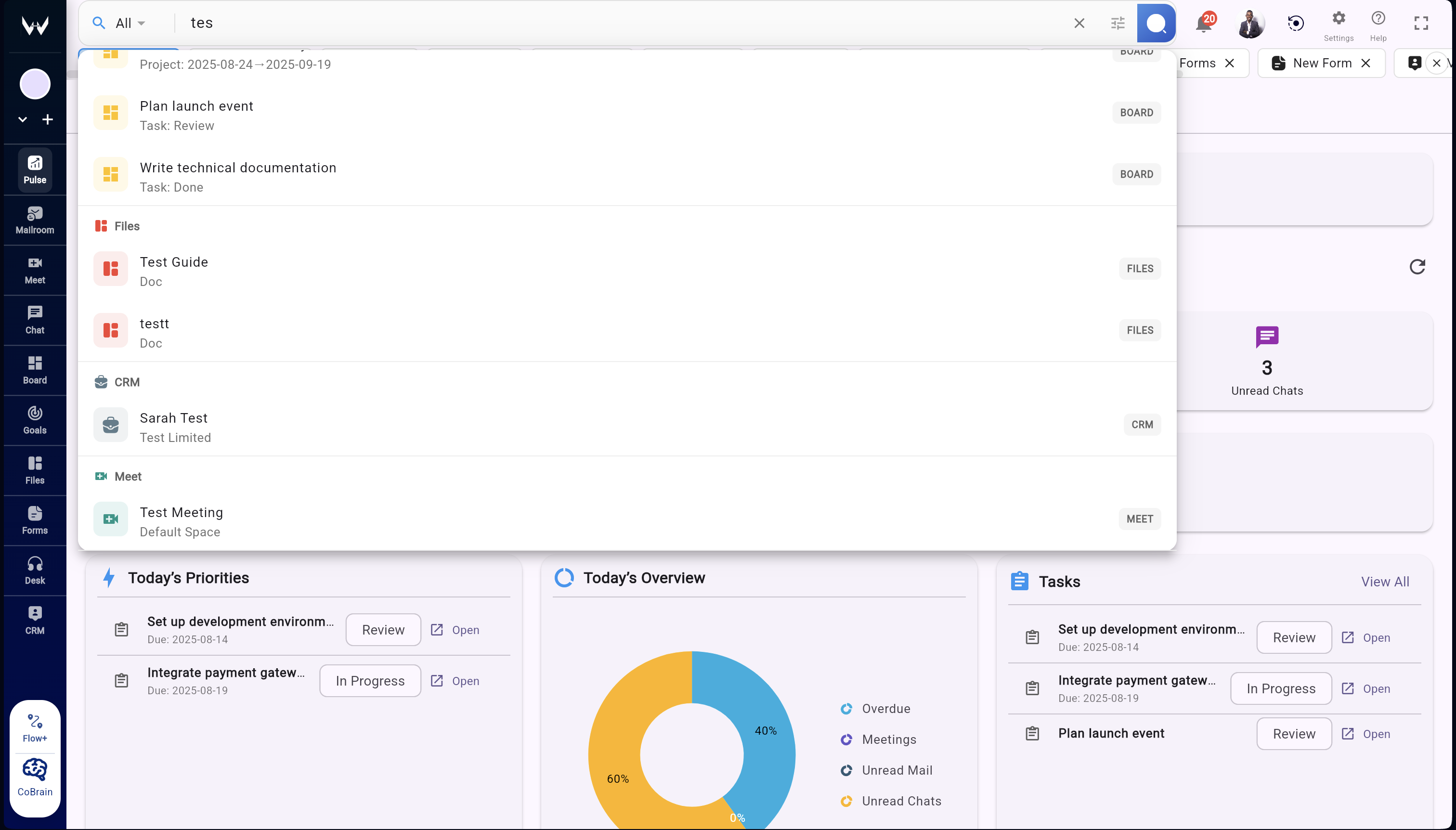 Workspace shell preview 1